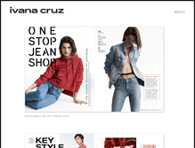 Tablet Screenshot of ivanabcruz.com